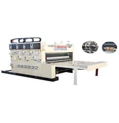 Printer Slotter With Die Cutter