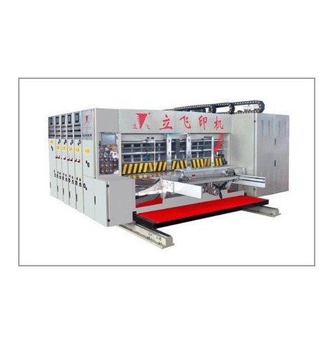 High Speed Flexo Ink Printer Slotter Die Cutter