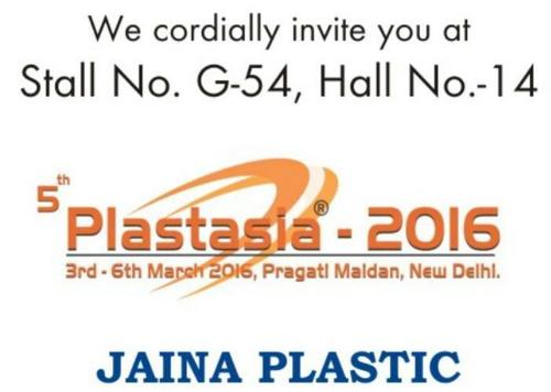 प्लास्ट एशिया 2016, स्टॉल, नंबर G-54 हॉल नंबर-14