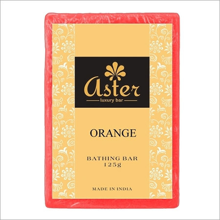 नारंगी स्नान बार