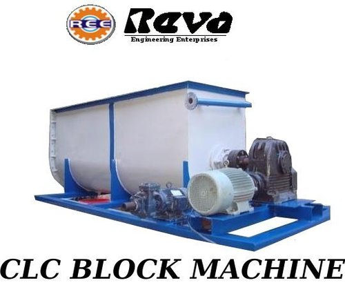 White Clc Block Making Machine