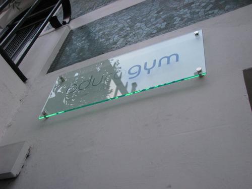 Wall Mounted Acrylic Name Plate