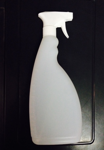 spray bottle with white trigger