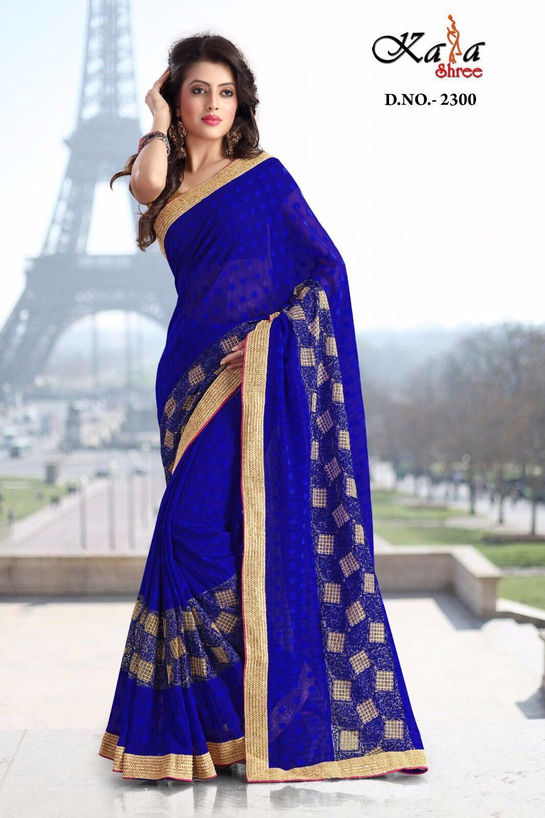 Designer Embroidery Saree