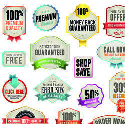 एमएल प्रिंटेड स्टिकर लेबल