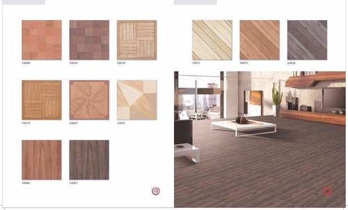 Brown Color Floor Tiles
