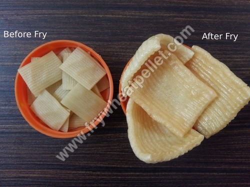 Tasty And Crispy Square Biscuit Fryums