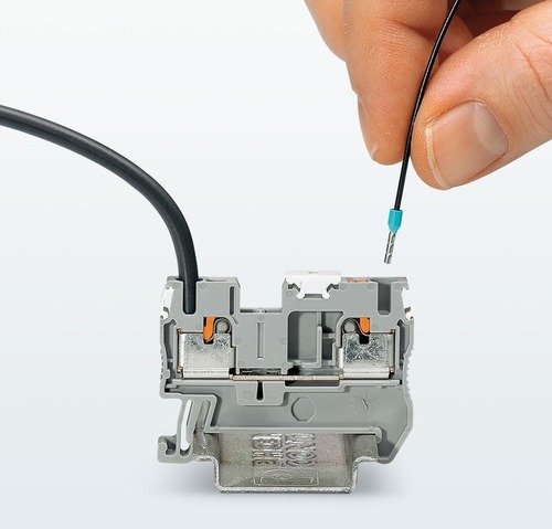 पुश इन टर्मिनल ब्लॉक्स