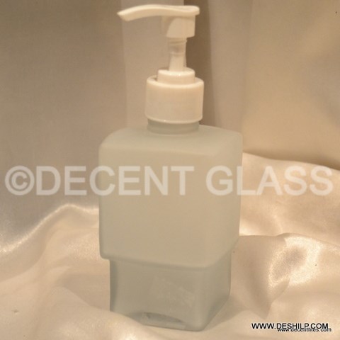 Plastic Soap Dispenser - Shape: Rectangular