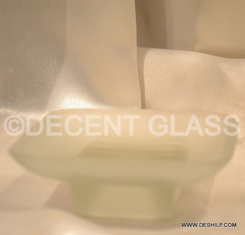 Rectangular Glass Soap Dish