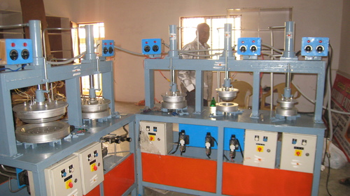 areka leaf plate making machine