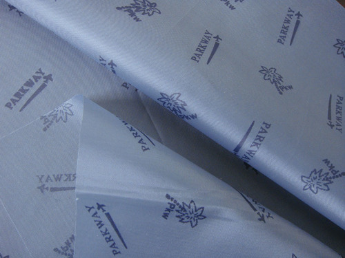 Printed Taffeta Lining Fabric - 1524-2286mm Width, Grey Color , Exotic Print, Elegant Design, Highly Soft Texture