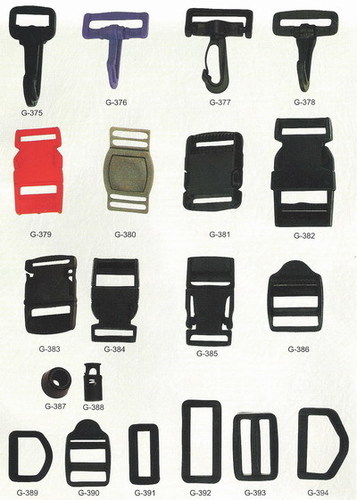 Black And Red Fancy Belt Buckles