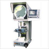 प्रोफ़ाइल प्रोजेक्टर को-एक्सियल लेंस के साथ