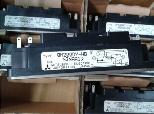Qm200dy-hb Igbt Module - Half-bridge Configuration, Low Saturation Voltage, Over Current Limiting, High Frequency Operation, Integrated Fast Recovery Diodes
