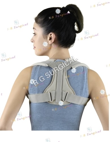 Clavicle Brace - Superior Grade Material, Adjustable Sizes (Small, Medium, Large) | Robust Support, Easy to Use, Portable, Foldable