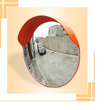 Impact Resistant Weather Proof Easy To Mount Bright Reflection Convex Mirror
