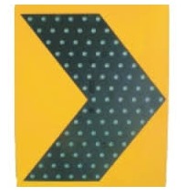 Solar Direction Board Size: 760 X 610 X 80 Mm Power Coated.