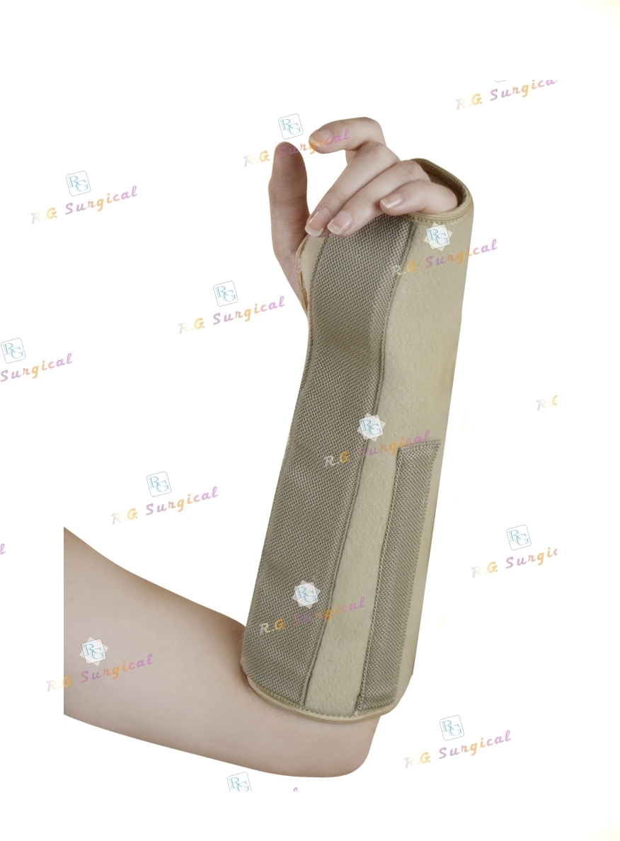 Wrist Splint - Foldable, Portable, Supportive Design For Wrist Injuries, Recyclable Material, Medical Usage, Ideal For Tenosynovitis And Sprains