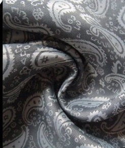 Jacquard Inner Lining Fabric - Black, 609.6-914.4mm Length, 1524-2286mm Width | Tear Resistance, Perfect Finish, Elegant Look, Mesmerizing Design