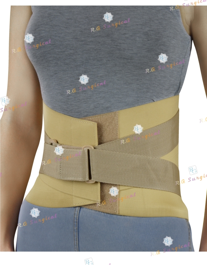 Ls Belt - Soft Texture, Medium Size, Brown | High Cushioning, Tear Resistance, Portable Support For Lumbar Pain Relief