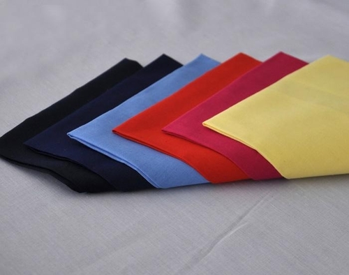 Pocketing Fabric - Polyester, 60-90 Inch Width, 100-150 GSM, Attractive Red, Yellow, Black Colors, Washable, Shrink Resistant, Plain Design