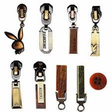 Silver And Golden Zip Pullers