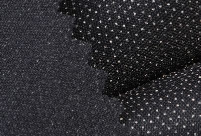 Black Stretch Fusing Lining Fabric