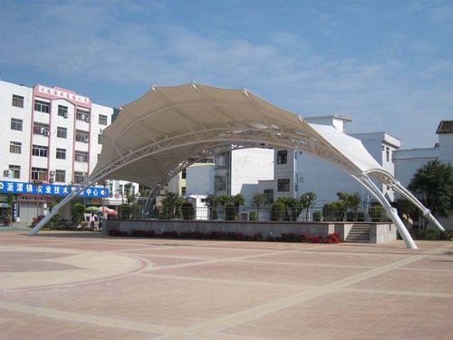 Tensile Structure Sheds - Color: White