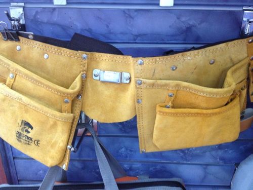 Technician Tool Pouches - Polyester Material, Yellow Color | Customizable for Industrial Purposes