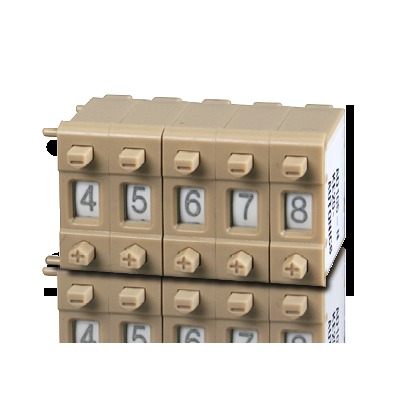 Thumbwheel Switches - PVC Material, 24-48 Volt Voltage, 65°C Working Temperature | High Durability, Easy Installation, Versatile Compatibility