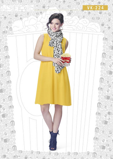 Blue Printed Kurti
