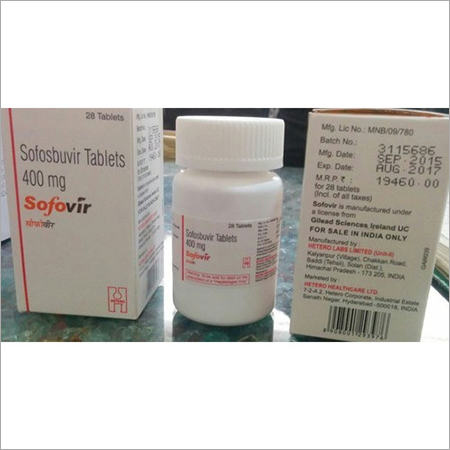 Sofovir Tablet - Antiviral for Liver Damage Treatment | Enzyme Inhibition, Low Side Effects, Extended Shelf Life