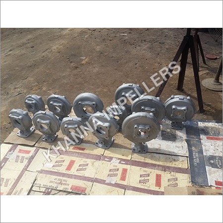 KDS Pump Casing - Cast Iron, Standard Size, Silver Color | Round Shape for Industrial and Water Usage
