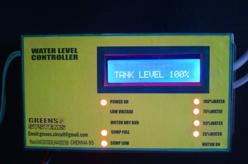 पानी टैंक स्तर नियंत्रक