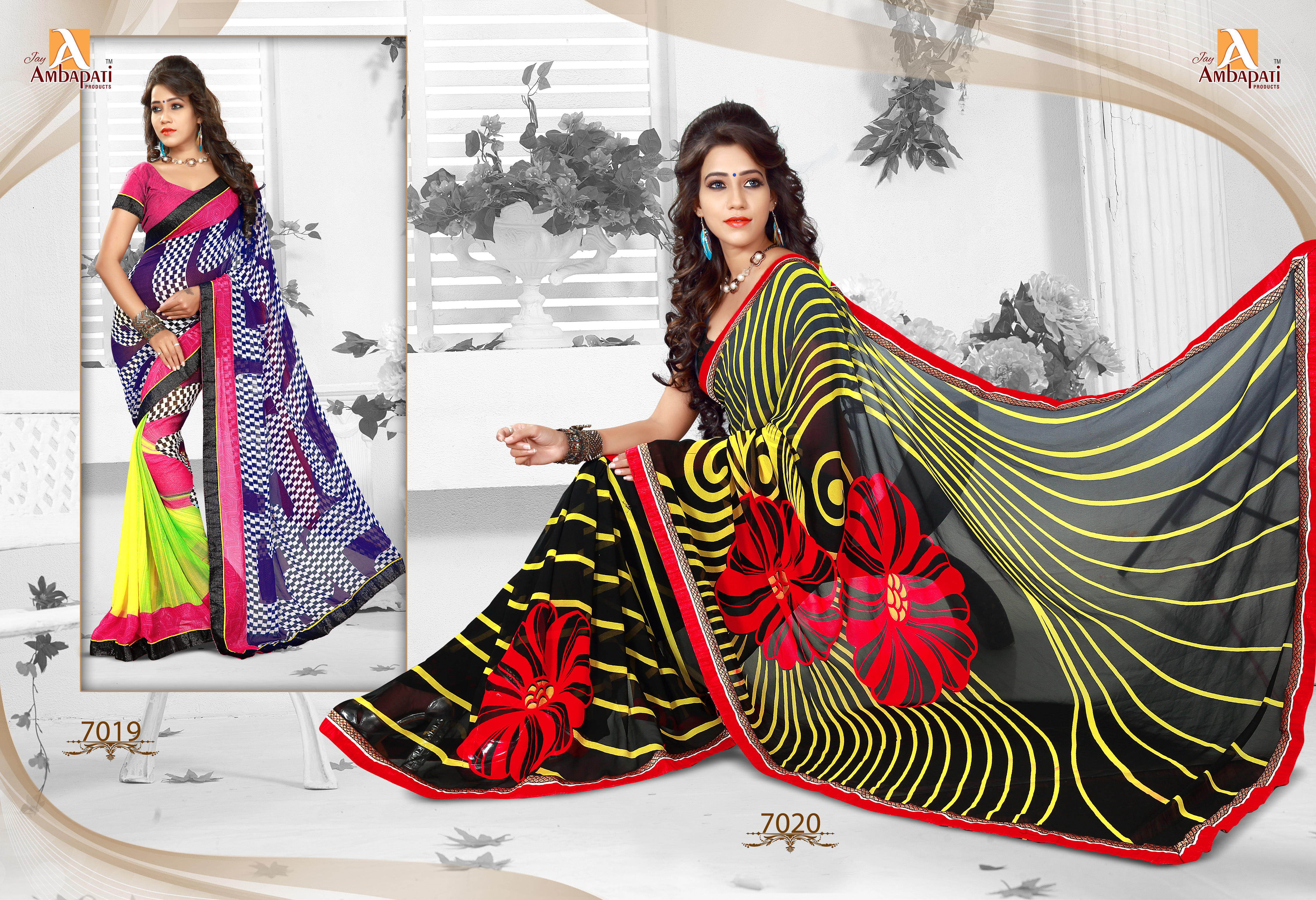 Printed Saree
