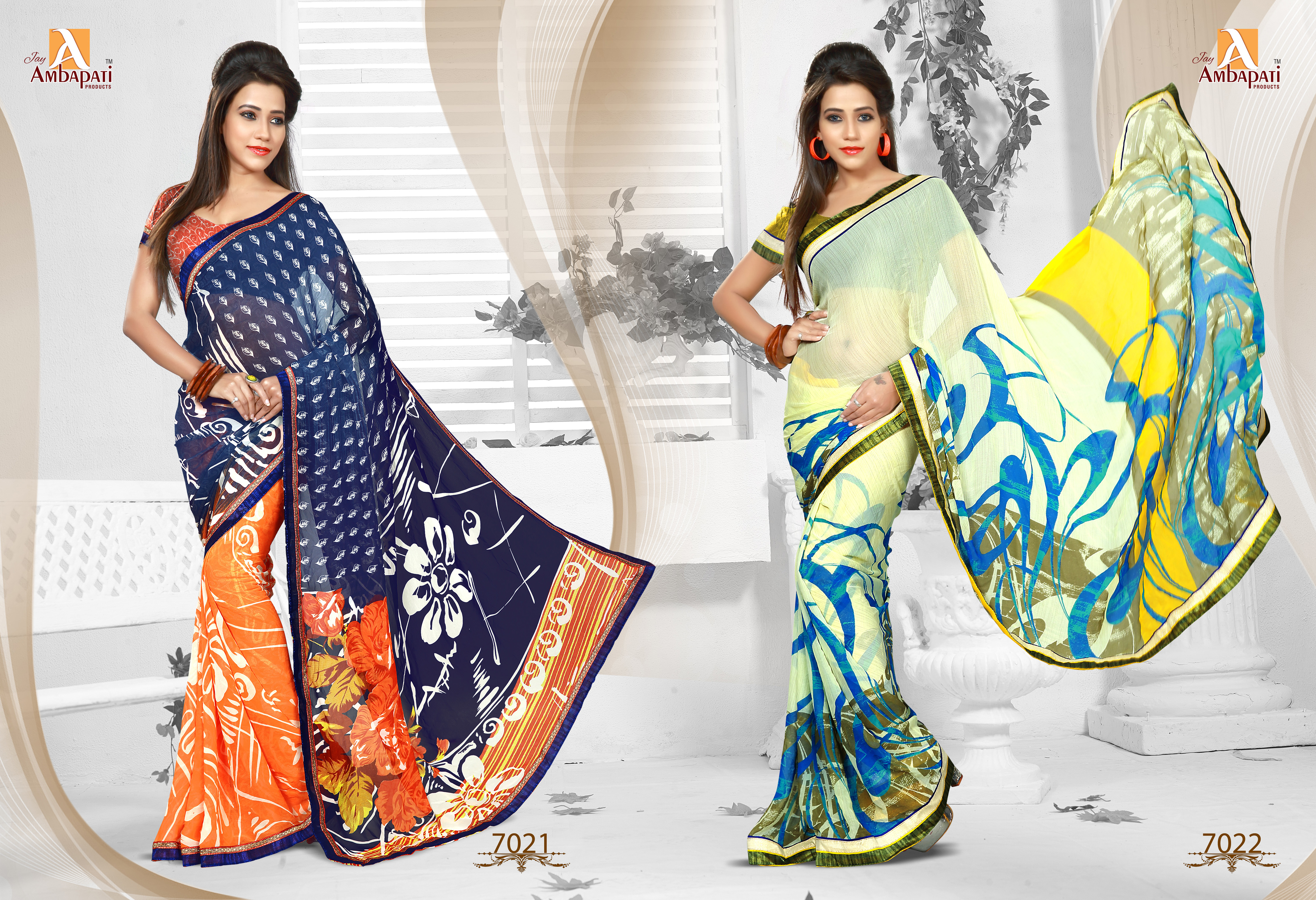 Printed Saree
