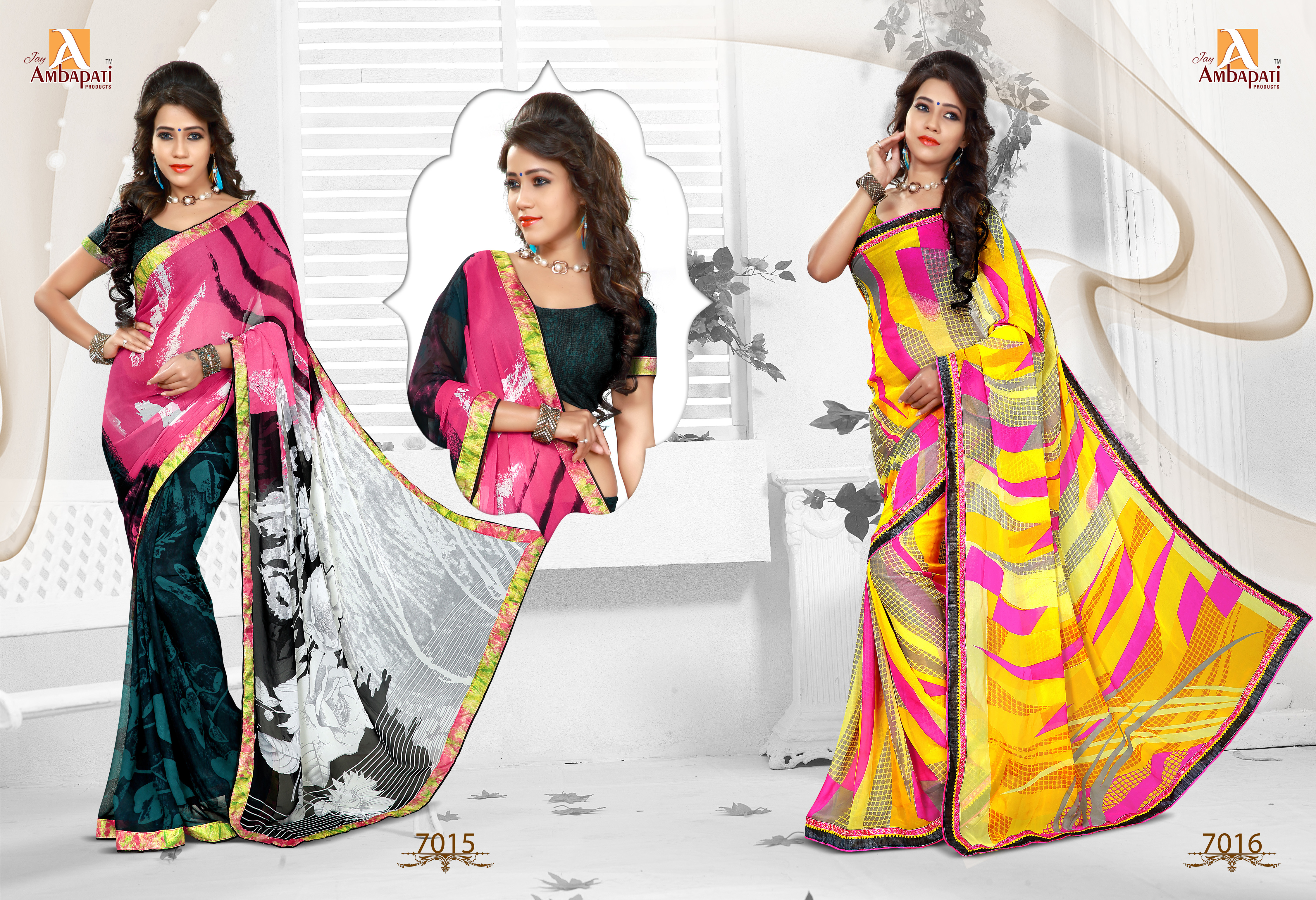 Printed Saree