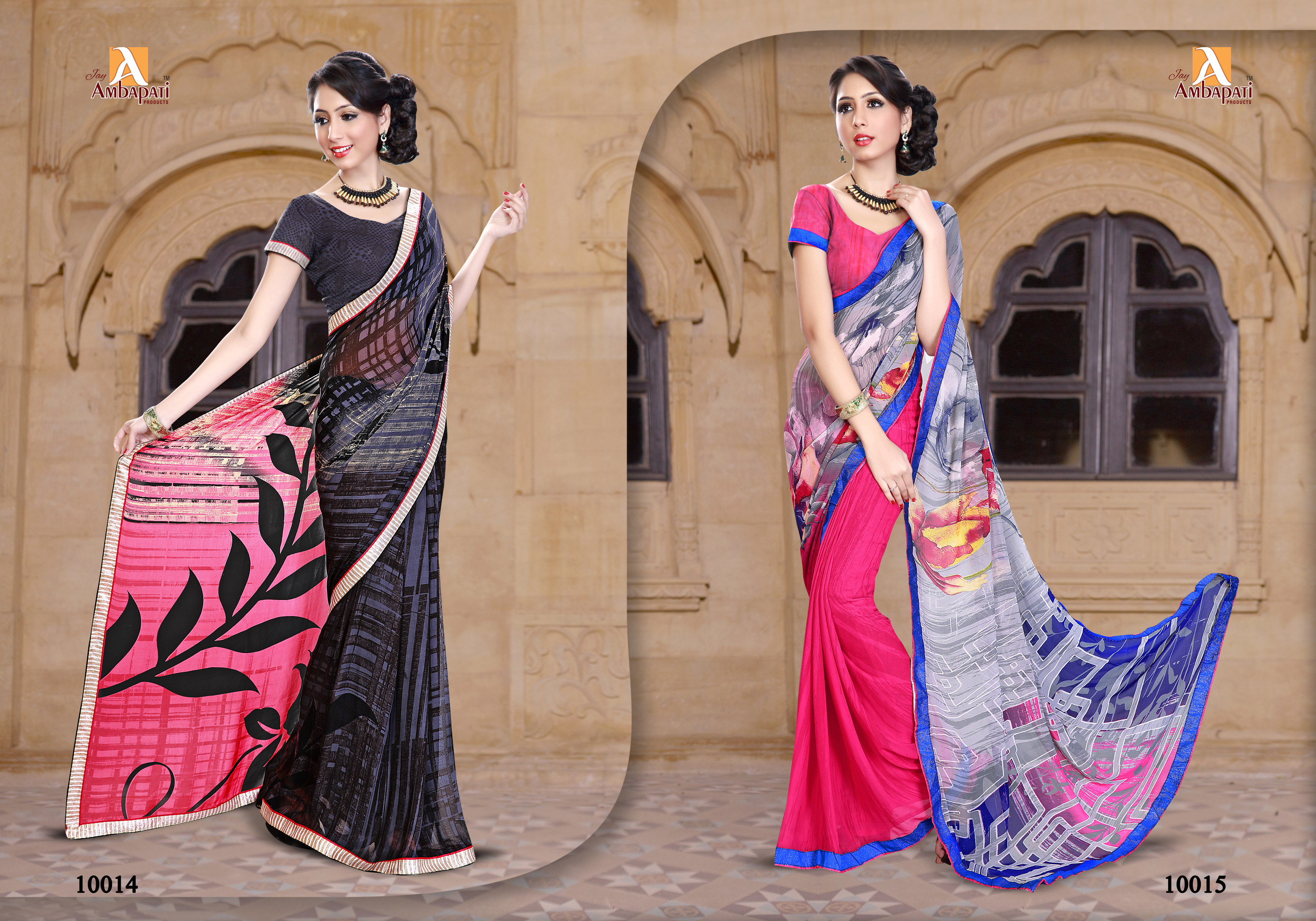 Designer Printed Sarees