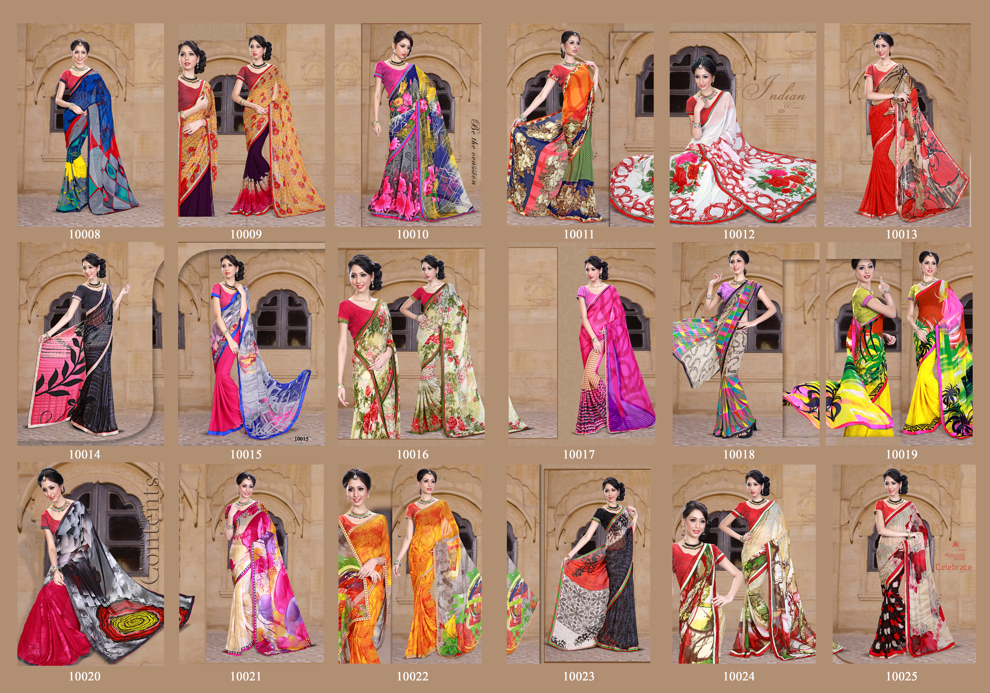Designer Printed Sarees