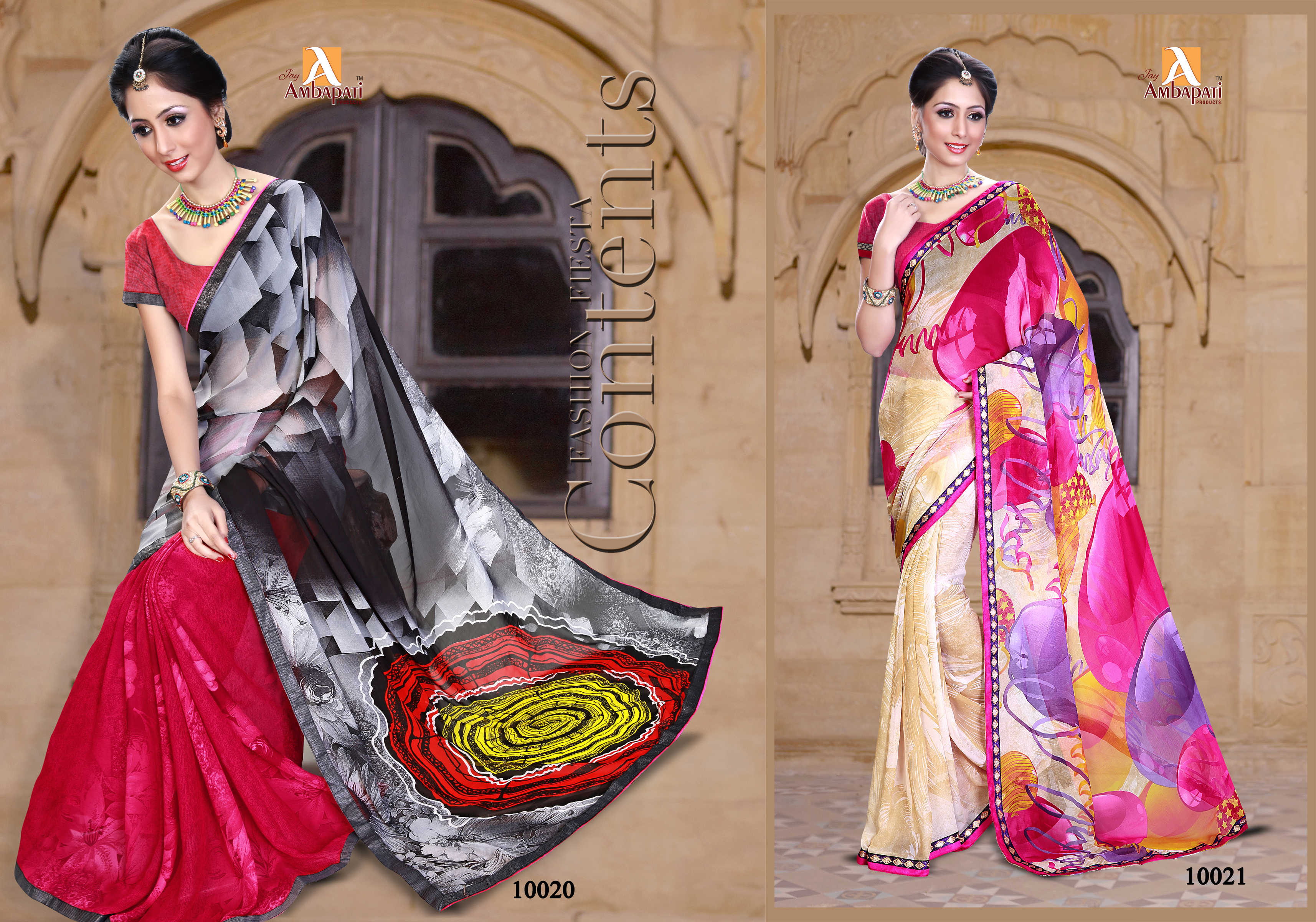 Designer Printed Sarees