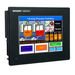 Human Machine Interface - 800x480 Pixel Resolution, 64K Colors, 2 Ethernet Ports , User-Friendly Interface with Superior Performance, Easy Installation & Low Maintenance