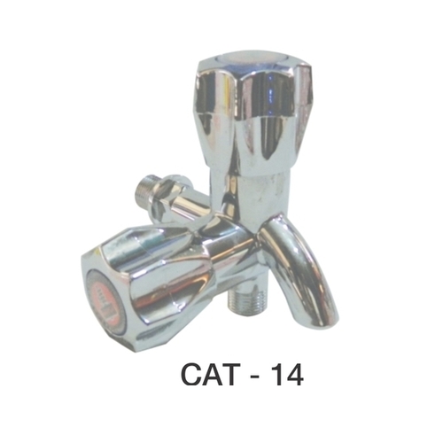 ABS क्रोम 2 इन 1 नल