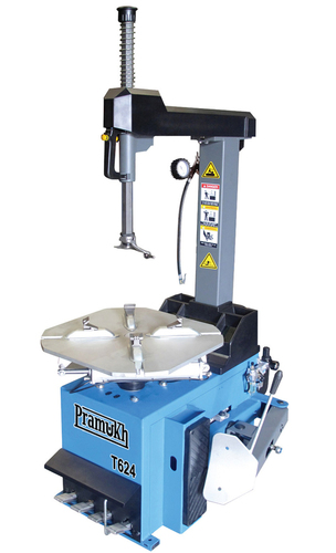 Semi Automatic Tyre Changer - Lifting Height: 5 Foot (Ft)
