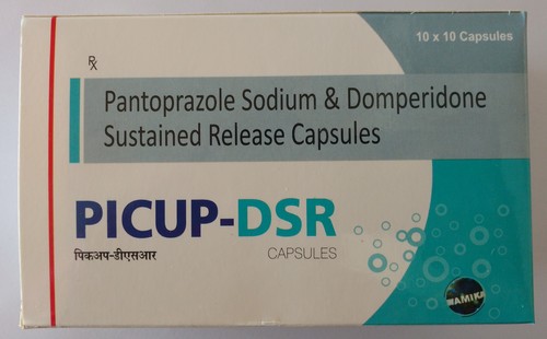Pantoprazole Sodium & Domperidone - Sustained Release Capsules, General Medicines for Adults, Teenagers, Women at Room Temperature