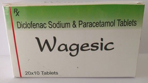 Diclofenac Sodium & Paracetamol Tablets - Room Temperature Storage | Suitable for Adults and Teenagers, General Medicine Tablets