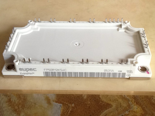 Infineon Module FP50R12KS4C - 300 Grams, White Color, Standard Input/Output | Ideal for UPS Applications, IGBT Functionality, Rated Voltage Standard