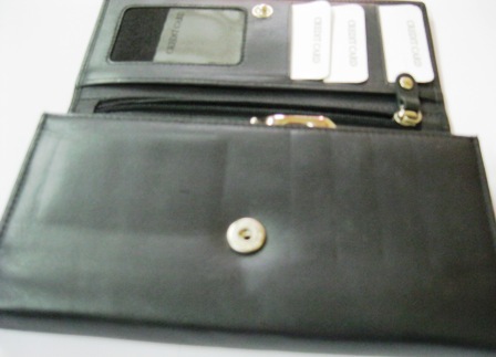 Plain Black Wallets