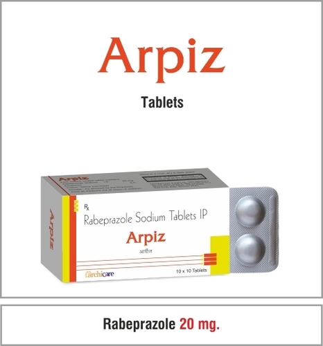 Rabeprazole 20 mg Tablets - Fast Acting Relief | For Acid Peptic Disorders, Suitable for All Ages, 99% Purity, Store in a Dry Place