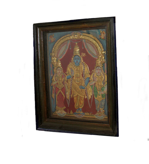 Vishnu, Shridevi & Bhudevi